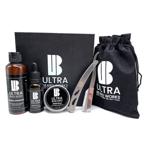 ULTRA BEARD WORKS© -  Beard Oil and Shampoo Kit